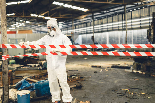 Professional Biohazard technician working in Levan, UT